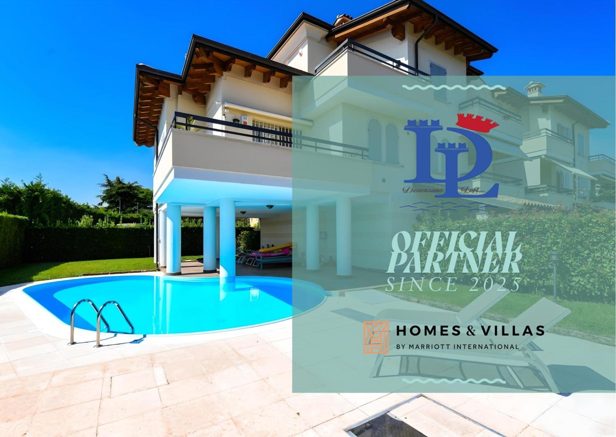 Desenzanoloft Official Partner Marriott Homes & Villas - Bea House, Sirmione With Private Garden And Share Pool Kültér fotó