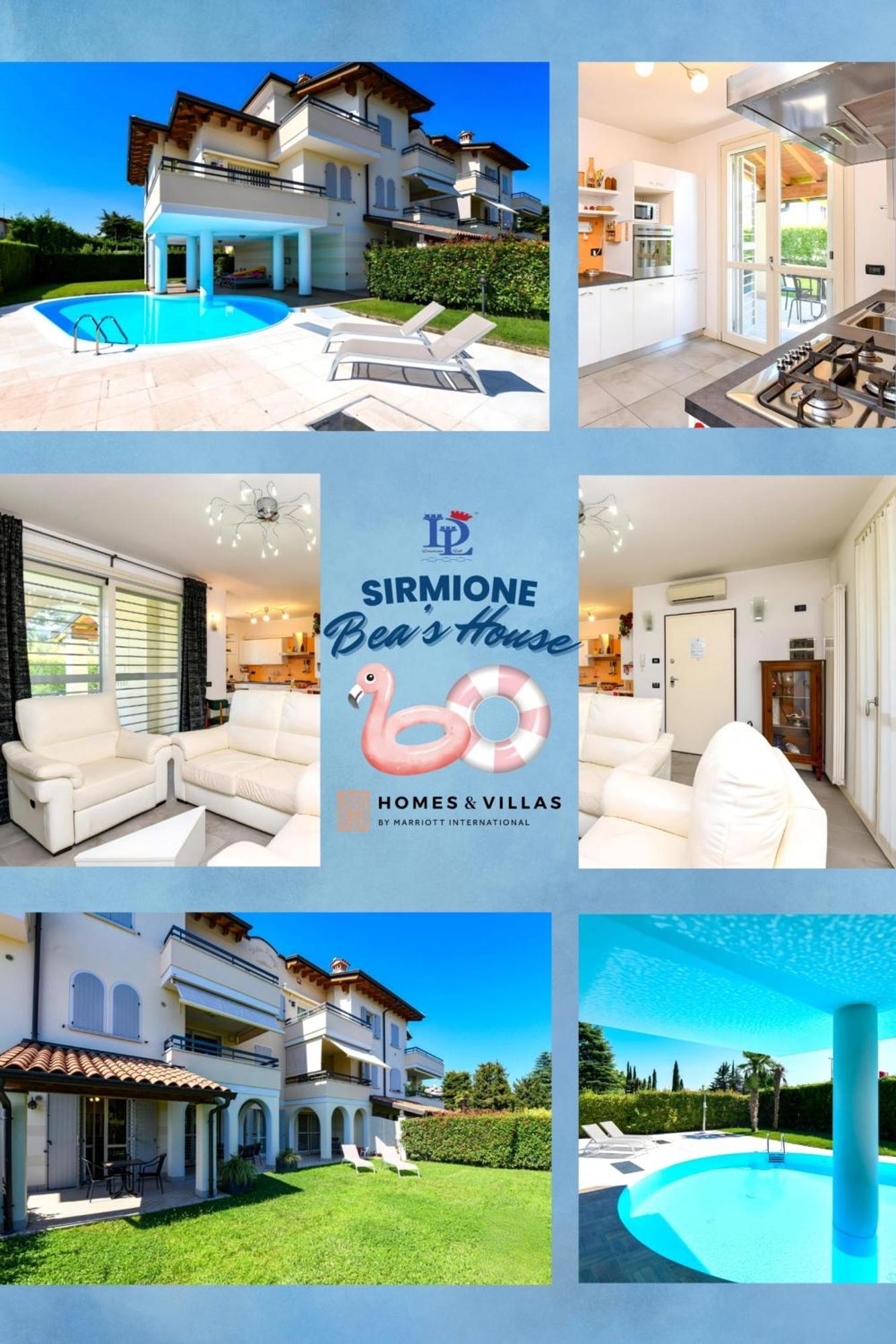 Desenzanoloft Official Partner Marriott Homes & Villas - Bea House, Sirmione With Private Garden And Share Pool Kültér fotó